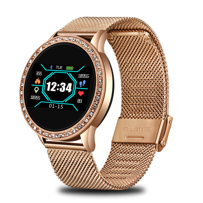 Ladies Smart Watch Women Blood Pressure Heart Rate Monitor Fitness tracker Sport Smart Band Alarm clock reminder Smartwatch
Ladies Smart Watch Women Blood Pressure Heart Rate Monitor Fitness tracker Sport Smart Band Alarm clock reminder Smartwatch