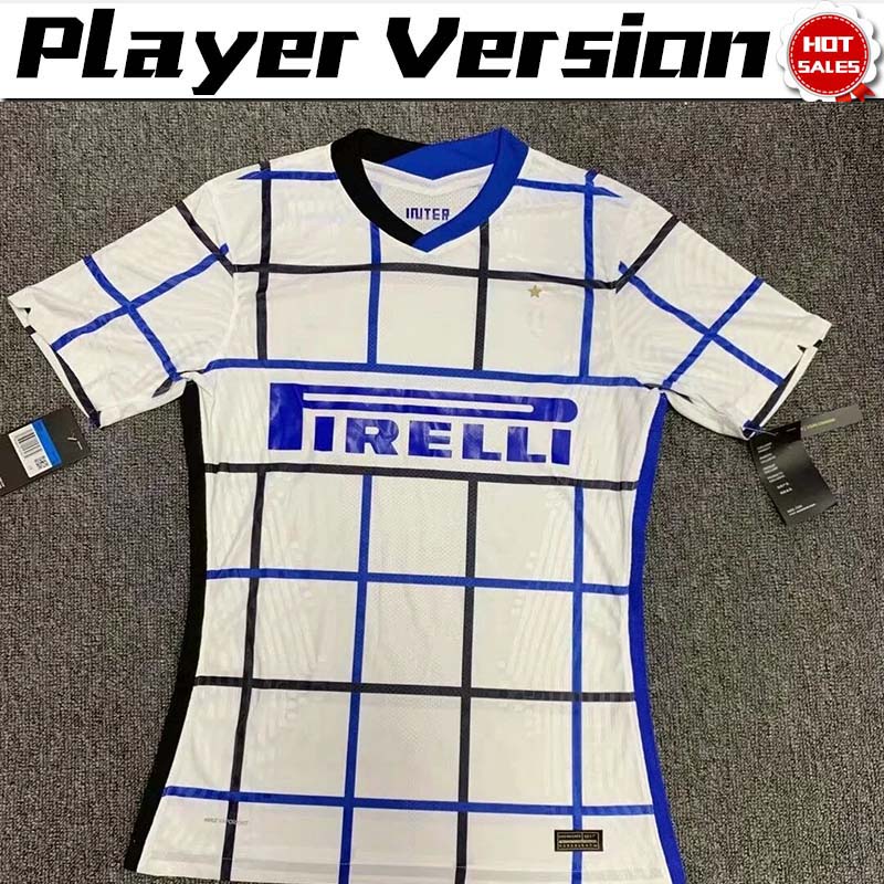2021 player version inter soccer jersey away white #9 LUKAKU #24 ERIKSEN #10 LAUTARO 2021 Top quality men Football shirt customized, No name no number
2021 player version inter soccer jersey away white #9 LUKAKU #24 ERIKSEN #10 LAUTARO 2021 Top quality men Football shirt customized, No name no number