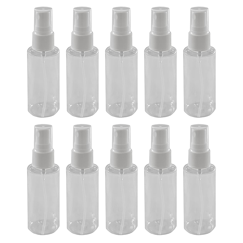 Storage Bottles & Jars 10Pcs Transparent Empty Spray 2 Oz Plastic Mini Refillable Container Cosmetic Containers
Storage Bottles & Jars 10Pcs Transparent Empty Spray 2 Oz Plastic Mini Refillable Container Cosmetic Containers