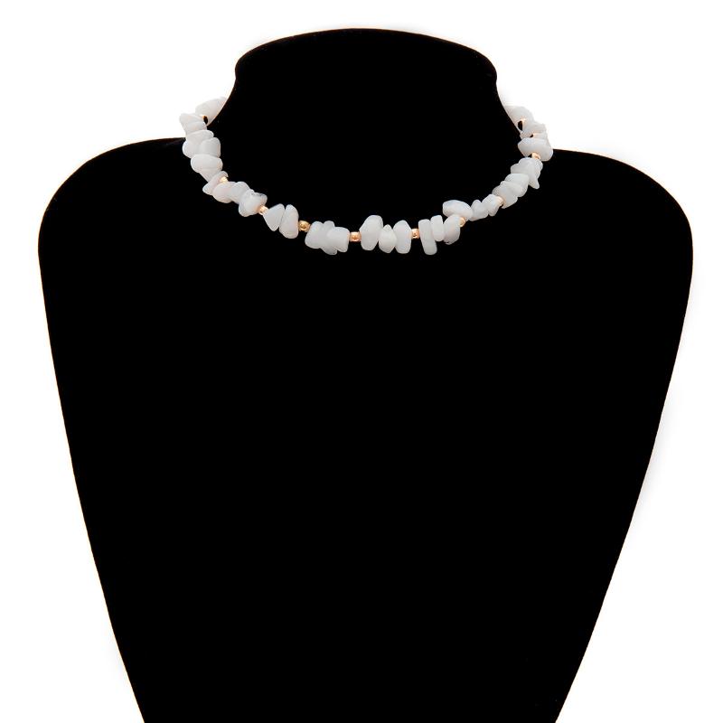 2020 New fashion Multilayer Necklace Metal Transparent White Shell Collar Ladies Jewelry Bohemian retro style gift Ocean A50
2020 New fashion Multilayer Necklace Metal Transparent White Shell Collar Ladies Jewelry Bohemian retro style gift Ocean A50