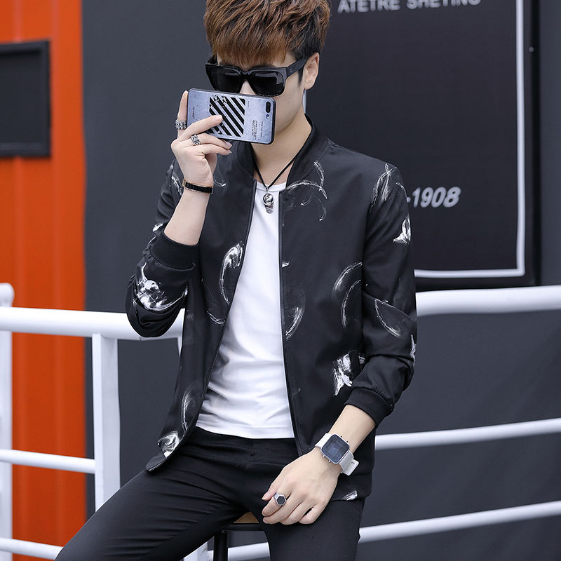 Men's Jackets Jacket Men Windbreaker 2021 Spring Autumn Fashion Hooded Casual Male Coat Thin Outwear