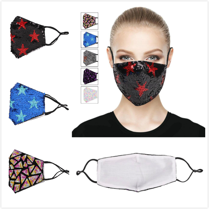 Fashion Bling 3D Washable Reusable Mask PM2.5 Face Care Shield Sun Gold Elbow Sequins Shiny Face Mount Masks for Party Mask DHL
Fashion Bling 3D Washable Reusable Mask PM2.5 Face Care Shield Sun Gold Elbow Sequins Shiny Face Mount Masks for Party Mask DHL