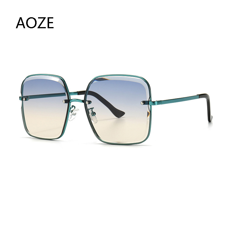 AOZE 2020Vintage women's sunglasses in luxury fashion brand designer ladies oversized sunglasses UV400 Women ins Popular, White;black
AOZE 2020Vintage women's sunglasses in luxury fashion brand designer ladies oversized sunglasses UV400 Women ins Popular, White;black