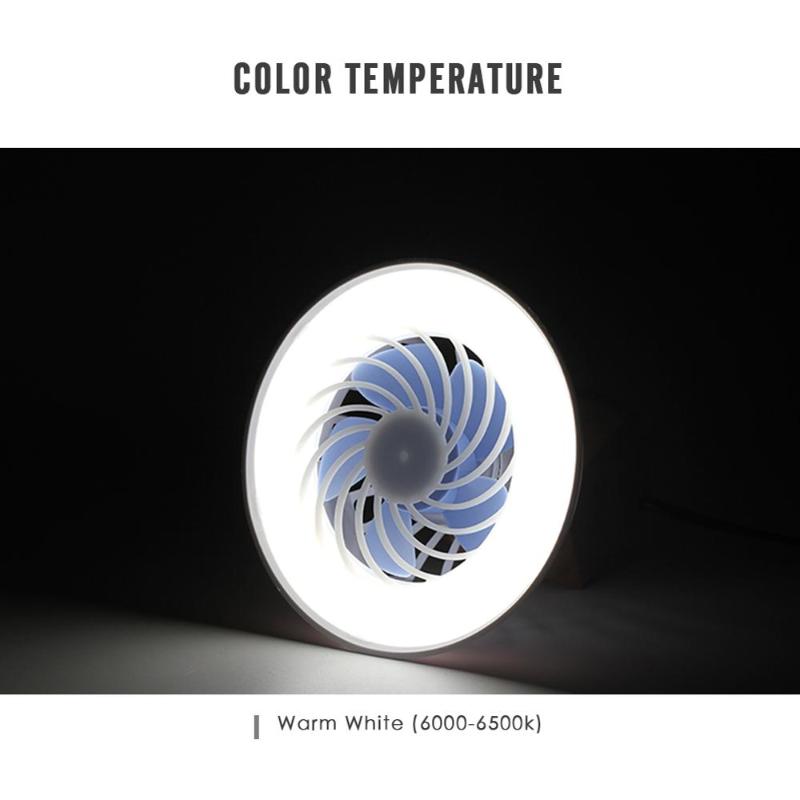 Electric Fans Modern LED Ceiling Lamp E27 Bulb 12W 24W Kitchen Study Room Office Garage Factory AC 12V 220V Energy Saving Lighting Fixtur