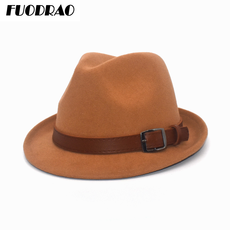 Wide Brim Hats FUODRAO Female Casual Fedora High Quality Wool Soft Top Hat Small Felt Men Black Cloche F77
Wide Brim Hats FUODRAO Female Casual Fedora High Quality Wool Soft Top Hat Small Felt Men Black Cloche F77