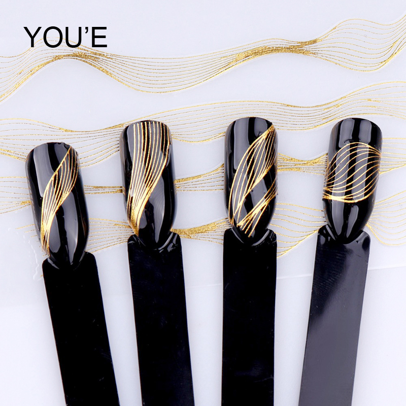 White Nail Art Sticker Laser Gold Metal Stripe Line Tape Self-Adhesive Transfer Foils Decals 3D DIY Manicure Tips Decoration, A024 white
White Nail Art Sticker Laser Gold Metal Stripe Line Tape Self-Adhesive Transfer Foils Decals 3D DIY Manicure Tips Decoration, A024 white