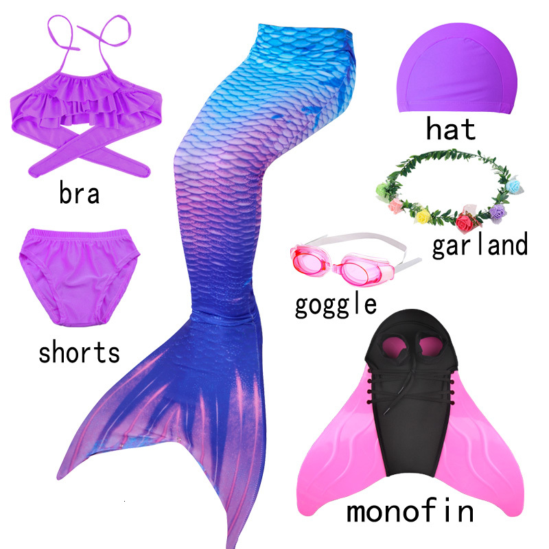Halloween New Boys mermaid tails fin swimsuit Bikini swimwear dress Girls with Flipper Monofin for swimming
Halloween New Boys mermaid tails fin swimsuit Bikini swimwear dress Girls with Flipper Monofin for swimming