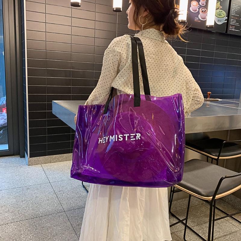 OCARDIAN Handbags Large Women's Bags High Quality Fashion Lady Wild Transparent Candy Beach Shoulder Female Bag bolso mujer, Black
OCARDIAN Handbags Large Women's Bags High Quality Fashion Lady Wild Transparent Candy Beach Shoulder Female Bag bolso mujer, Black