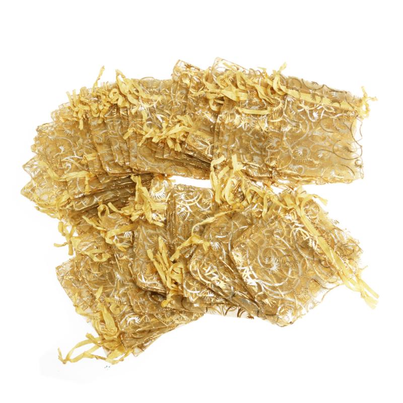 100pcs 7*9cm Cute Eyelash Pattern Drawstring Organza Wedding Favor Gift Bags Candy Bags Jewelry Pouches (Golden
100pcs 7*9cm Cute Eyelash Pattern Drawstring Organza Wedding Favor Gift Bags Candy Bags Jewelry Pouches (Golden