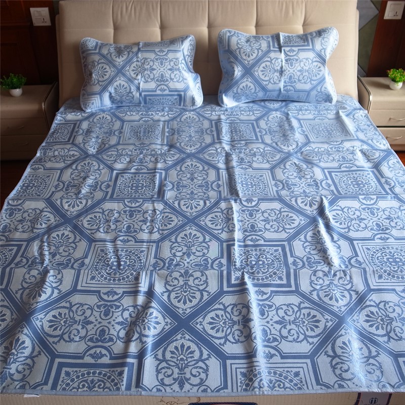 3-Piece Summer Sleeping Mat Kit Foldable Mattress Ice Silk Cooling Cover Breathable Pad With Pillow Case For Home Bedroom
3-Piece Summer Sleeping Mat Kit Foldable Mattress Ice Silk Cooling Cover Breathable Pad With Pillow Case For Home Bedroom