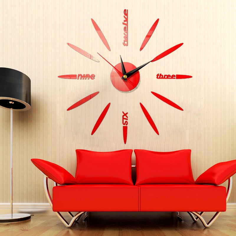 Modern Wall Clock 3d Mirror Sticker Unique Watch Diy Decor Wall Clock Art Sticker Decal Home Modern Decoration
Modern Wall Clock 3d Mirror Sticker Unique Watch Diy Decor Wall Clock Art Sticker Decal Home Modern Decoration