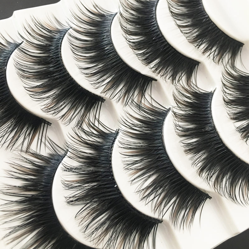 YOKPN 5 Pairs Thick Cross False Eyelashes Brown Black Handmade Fake Eyelashes Exaggerated Stage Performance Makeup
YOKPN 5 Pairs Thick Cross False Eyelashes Brown Black Handmade Fake Eyelashes Exaggerated Stage Performance Makeup