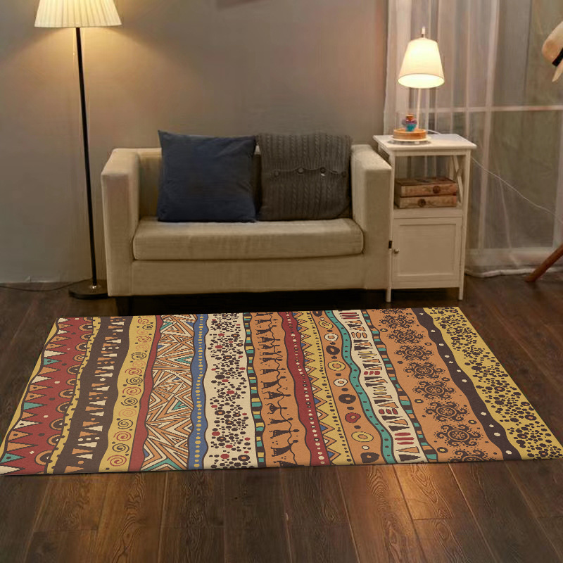 Modern Geometric Tribe Folk-custom Carpets Polyester Living Room Bedroom Decor Antiskid Mats Soft Washable Area Rugs, Buluo
Modern Geometric Tribe Folk-custom Carpets Polyester Living Room Bedroom Decor Antiskid Mats Soft Washable Area Rugs, Buluo