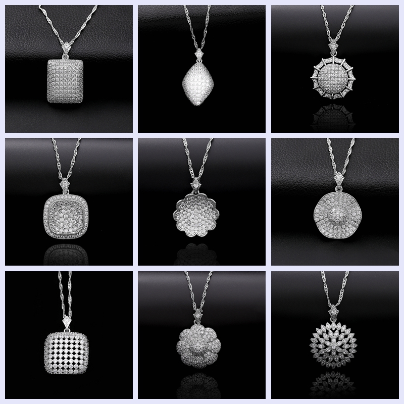 Geometric Round White gold Color Choker Necklaces For Women Cubic Zirconia Crystal Chain Necklace Best Friend Gift
Geometric Round White gold Color Choker Necklaces For Women Cubic Zirconia Crystal Chain Necklace Best Friend Gift