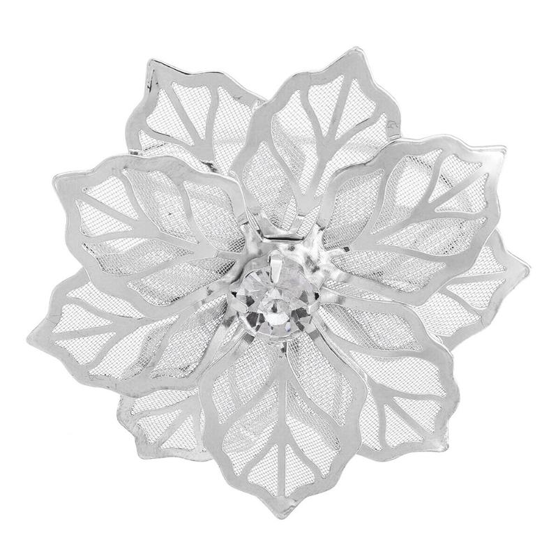 12 Pcs Floral Metal Rings Napkin Holder Dinner Wedding Towel Ring for Party Table @LS
12 Pcs Floral Metal Rings Napkin Holder Dinner Wedding Towel Ring for Party Table @LS