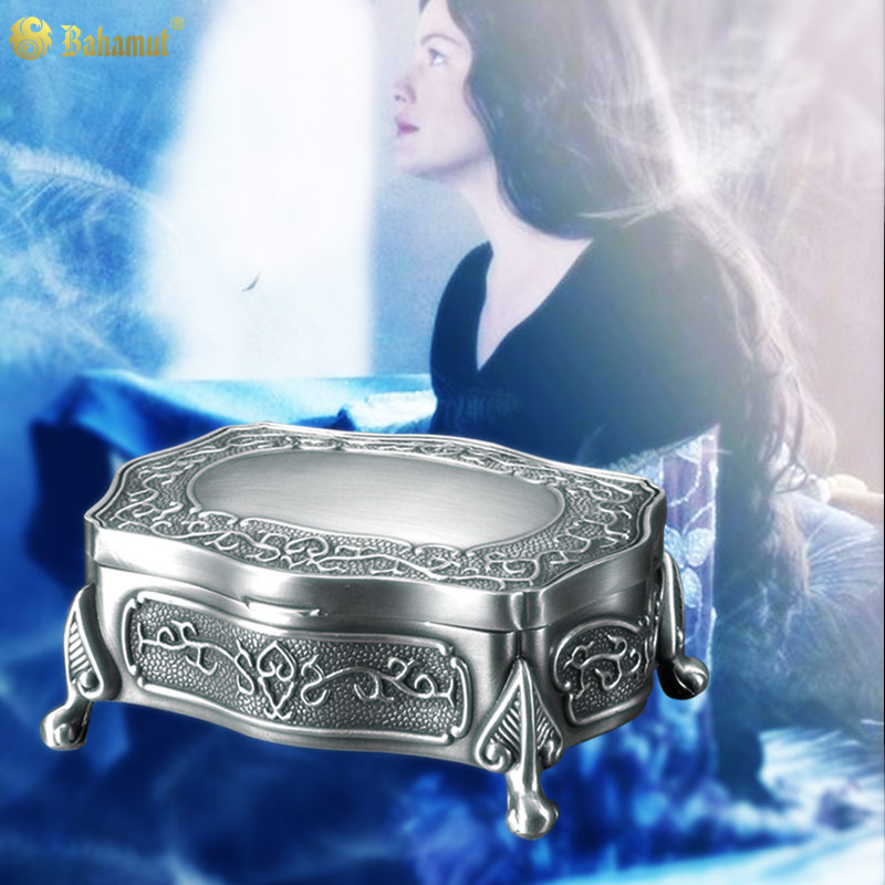 Rings LOTR Arwen Evenstar Jewelry Box Necklace Holder Earing Ring Casket Perfect Christmas Gift Vintage Metal Box
Rings LOTR Arwen Evenstar Jewelry Box Necklace Holder Earing Ring Casket Perfect Christmas Gift Vintage Metal Box