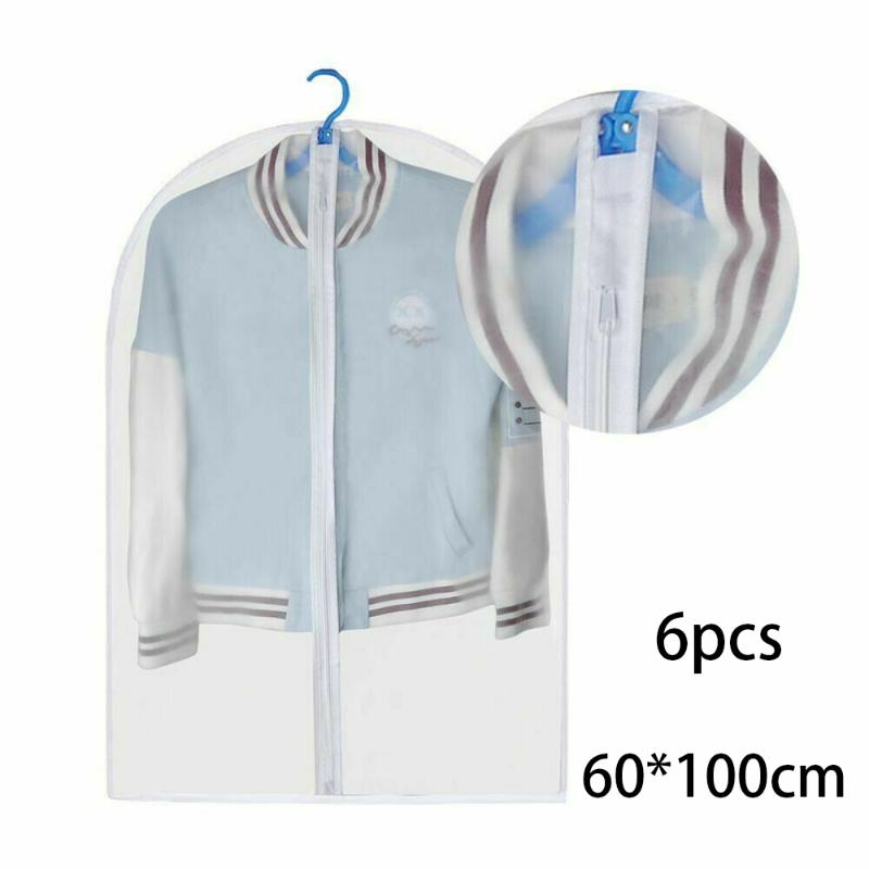 6pcsZip Up Hanging Suit Dress Coat Garment Bag Clothes Cover Dustproof Bags Brand New And High Quality High Quality, 60 100cm
6pcsZip Up Hanging Suit Dress Coat Garment Bag Clothes Cover Dustproof Bags Brand New And High Quality High Quality, 60 100cm