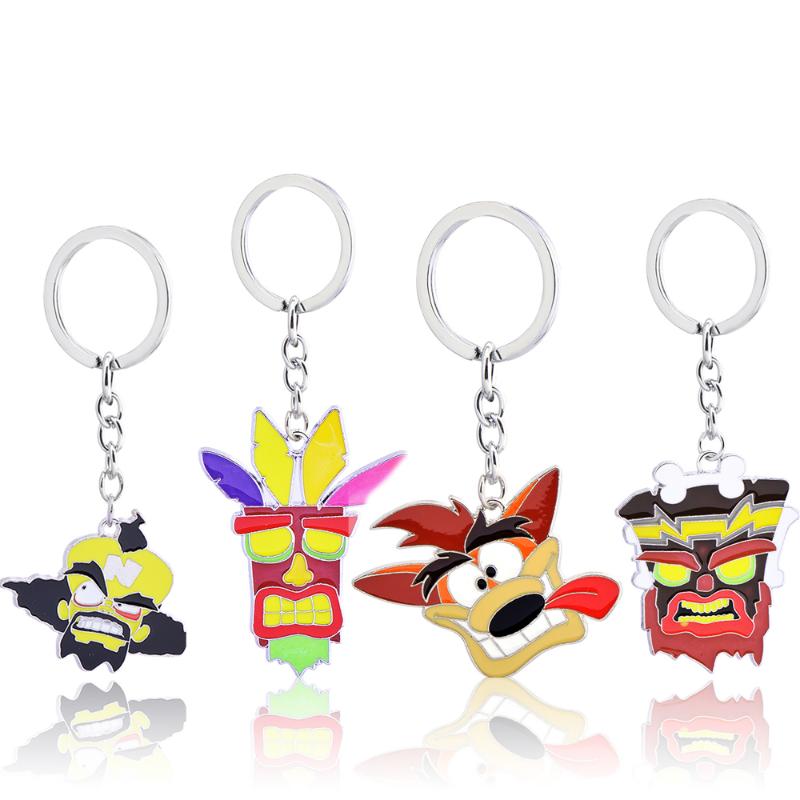 Crash Bandicoot Trilogy Crash Bandicoot alloy key ring pendant Europe and the United States
Crash Bandicoot Trilogy Crash Bandicoot alloy key ring pendant Europe and the United States