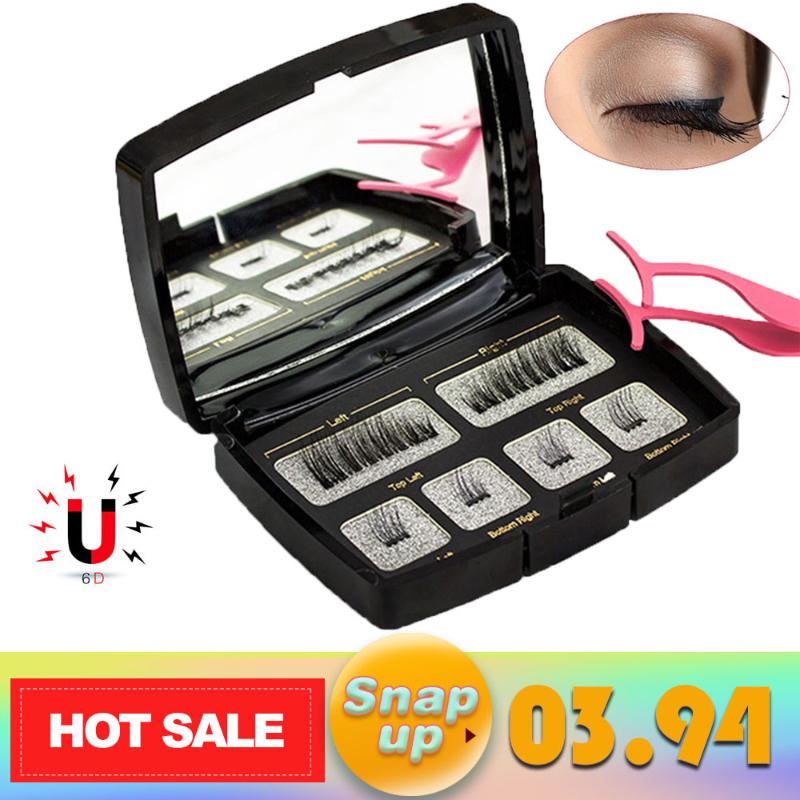 Lashes Makeup Tools Magnetic Eyelashes 2 Magnets Handmade 3D Natural False Eyelashes for Extension with Tweezer Gift Box Mirror
Lashes Makeup Tools Magnetic Eyelashes 2 Magnets Handmade 3D Natural False Eyelashes for Extension with Tweezer Gift Box Mirror