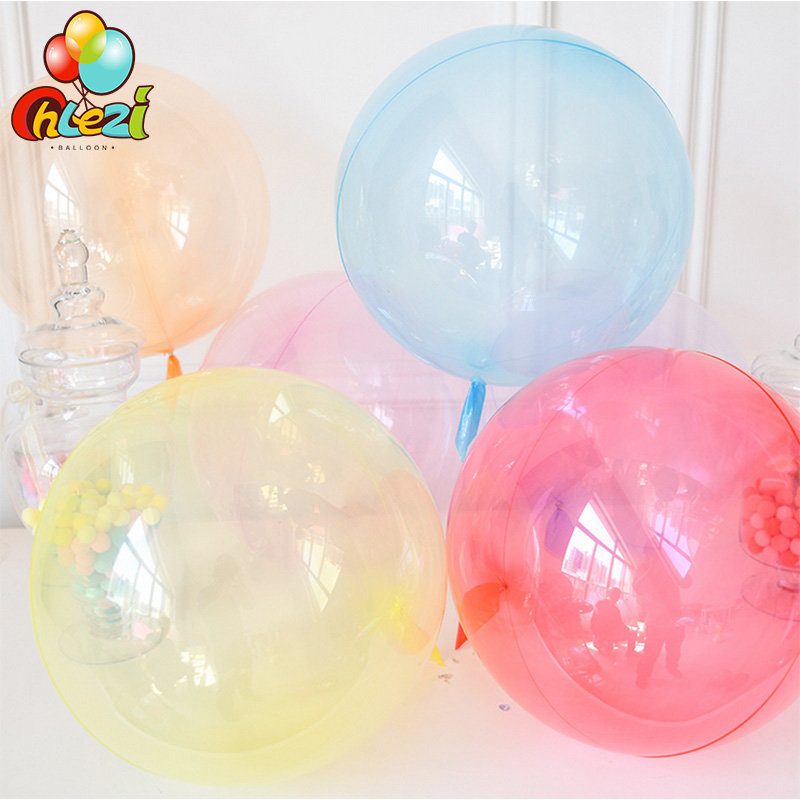 1pcs Round Crystal Clear Bobo Balloons 18" Transparent Candy Color Sphere Bubble Balloons for Wedding Birthday Party Decoration
1pcs Round Crystal Clear Bobo Balloons 18" Transparent Candy Color Sphere Bubble Balloons for Wedding Birthday Party Decoration
