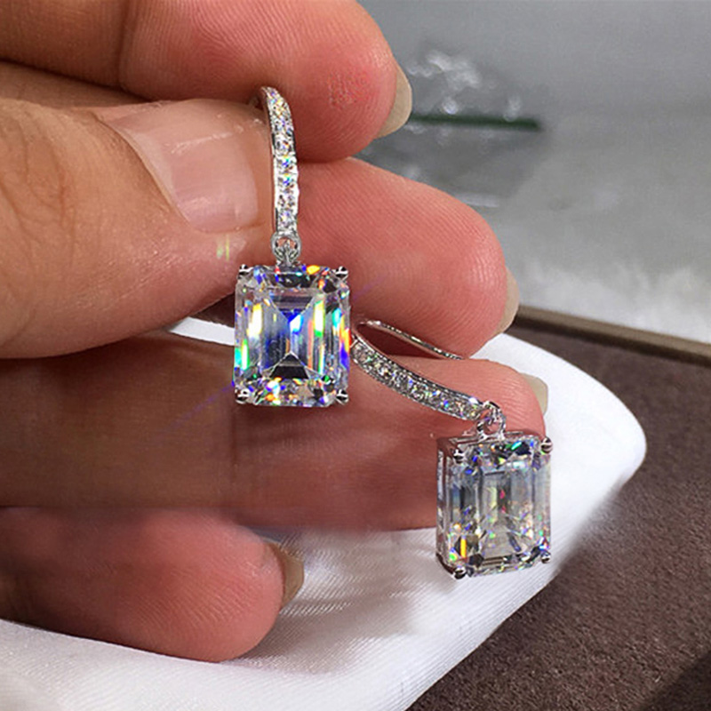 Dangle & Chandelier Huitan Classic 4 Square Shape Women Drop Earring With Small Hoop Ladies Shine Cubic Zirconia High Quality Jewelry
Dangle & Chandelier Huitan Classic 4 Square Shape Women Drop Earring With Small Hoop Ladies Shine Cubic Zirconia High Quality Jewelry