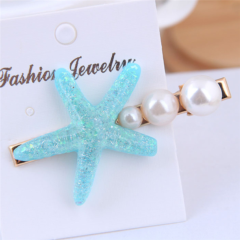 Starfish Hairpins For Women 2020 Korea New Hairgrip Hair Ornament Fashion Imitation Pearl Girl Hair Clips Simple Barrettes
Starfish Hairpins For Women 2020 Korea New Hairgrip Hair Ornament Fashion Imitation Pearl Girl Hair Clips Simple Barrettes
