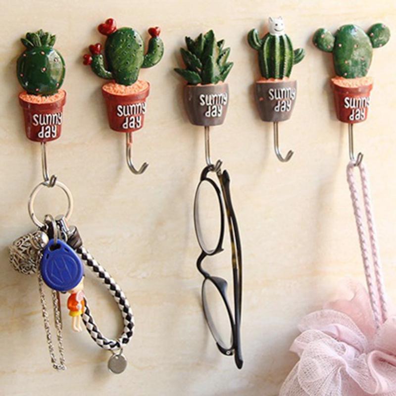 1 Pc Artificial Flower Pot Plant Wall Hook Cactus Adhesive Home Decor Storage Organizer Key Rack Bathroom Kitchen Towel Hanger
1 Pc Artificial Flower Pot Plant Wall Hook Cactus Adhesive Home Decor Storage Organizer Key Rack Bathroom Kitchen Towel Hanger