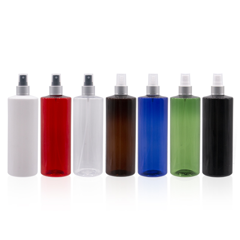 500ml Refillable Plastic Pump Bottle White Clear Black Mist Sprayer Silver Collar PET Bottle For Cosmetics Spray
500ml Refillable Plastic Pump Bottle White Clear Black Mist Sprayer Silver Collar PET Bottle For Cosmetics Spray