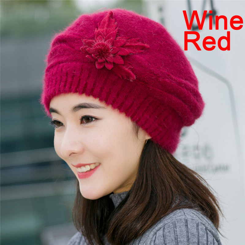 Women Spring Winter Hats Beanies Flower Knitted Cap Crochet Hat Ear Protect Casual Cap Feminino Chrismas Gift 2020 Fashion
Women Spring Winter Hats Beanies Flower Knitted Cap Crochet Hat Ear Protect Casual Cap Feminino Chrismas Gift 2020 Fashion