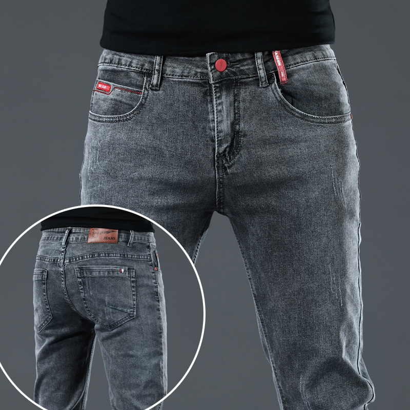 2020 Cotton Men Jeans Pants Lace Up Denim Trousers Black Pants Skinny Slim Hip Hop Sportswear Elastic Waist Male Trousers, 202
2020 Cotton Men Jeans Pants Lace Up Denim Trousers Black Pants Skinny Slim Hip Hop Sportswear Elastic Waist Male Trousers, 202