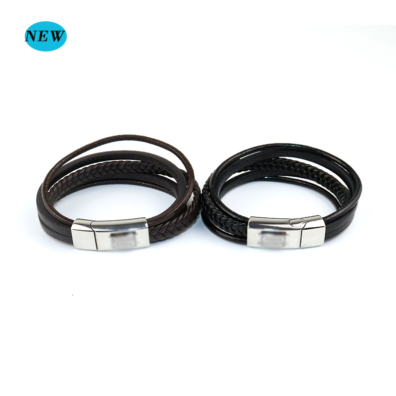 2020 New Punk Multilayer Stainless Steel Bracelet Leather Black Brown Bracelet Men and Women Jewelry Buddha BB111
2020 New Punk Multilayer Stainless Steel Bracelet Leather Black Brown Bracelet Men and Women Jewelry Buddha BB111