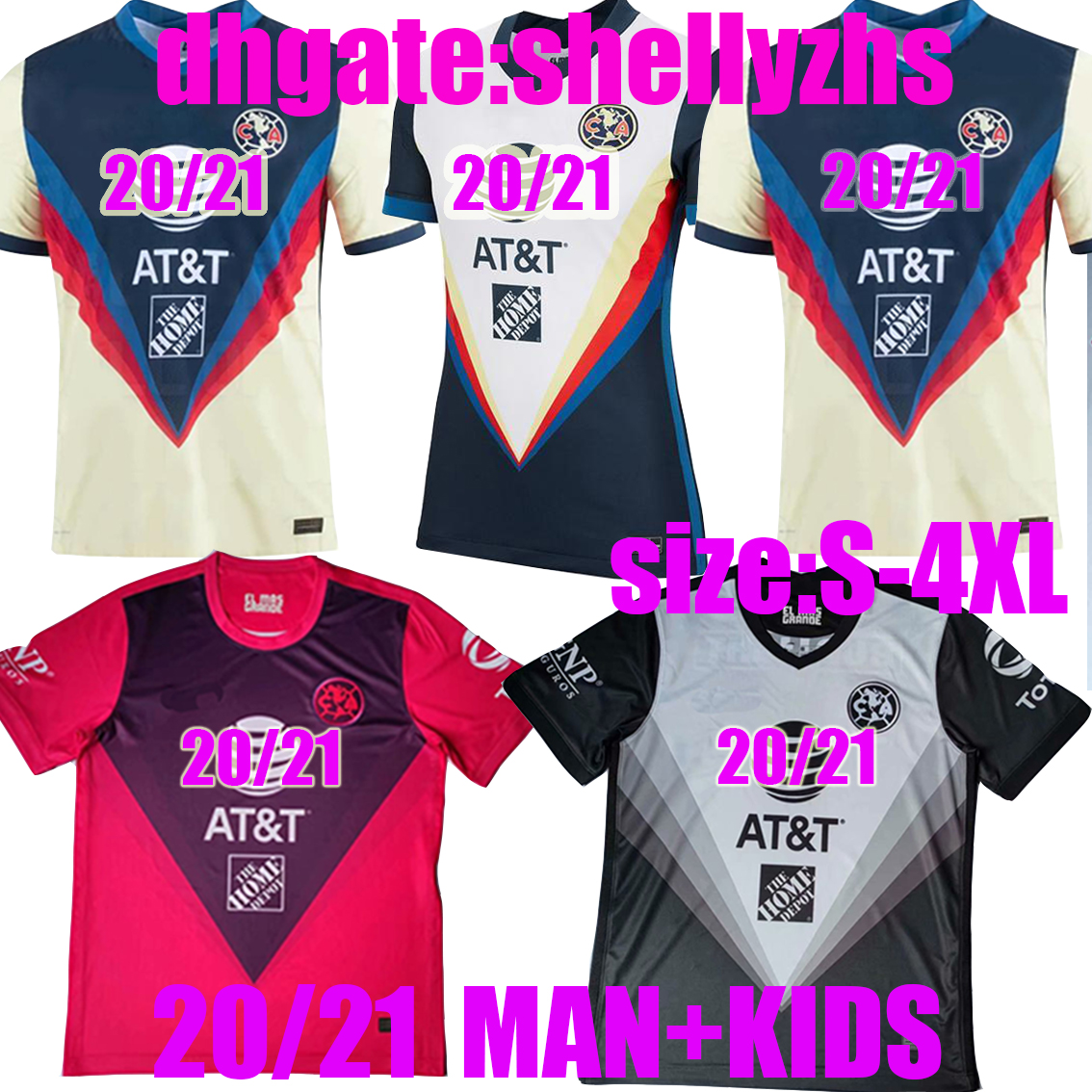 size:S-4XL 2020 2021 LIGA MX Club America Soccer Jersey 20 21 youth mexico GIOVANI R.SAMBUEZA O.PERALTA Football Shirt Men+Kids, Yellow
size:S-4XL 2020 2021 LIGA MX Club America Soccer Jersey 20 21 youth mexico GIOVANI R.SAMBUEZA O.PERALTA Football Shirt Men+Kids, Yellow