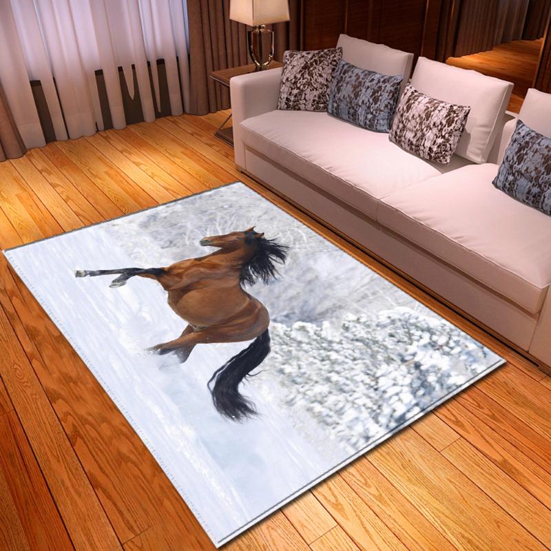 Mordern Parlor Horse Area Rugs Flannel Anti-slip Bedroom Rug Bedside Floormat Large Living Room 3D Carpets for Home Decorative, No-6
Mordern Parlor Horse Area Rugs Flannel Anti-slip Bedroom Rug Bedside Floormat Large Living Room 3D Carpets for Home Decorative, No-6