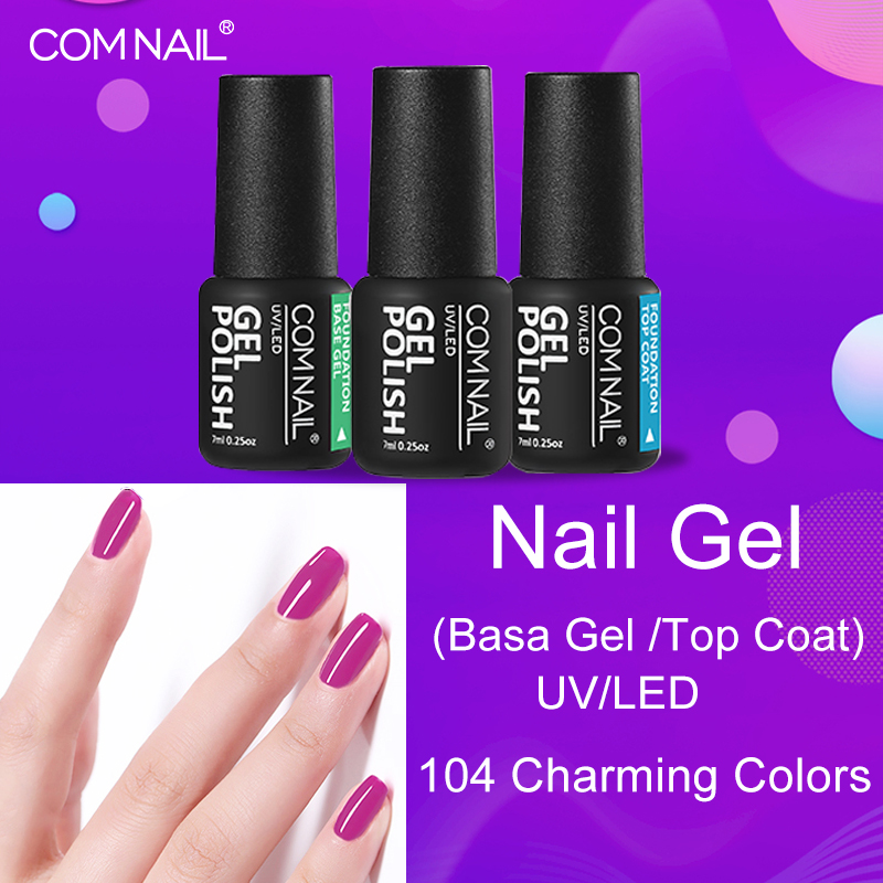 Comnail 7ml Nail Gel Polish 104 Colors For Manicure Semi Permanent Vernis Top Coat UV LED Gel Varnish Soak Off Nail Art, Cn95
Comnail 7ml Nail Gel Polish 104 Colors For Manicure Semi Permanent Vernis Top Coat UV LED Gel Varnish Soak Off Nail Art, Cn95