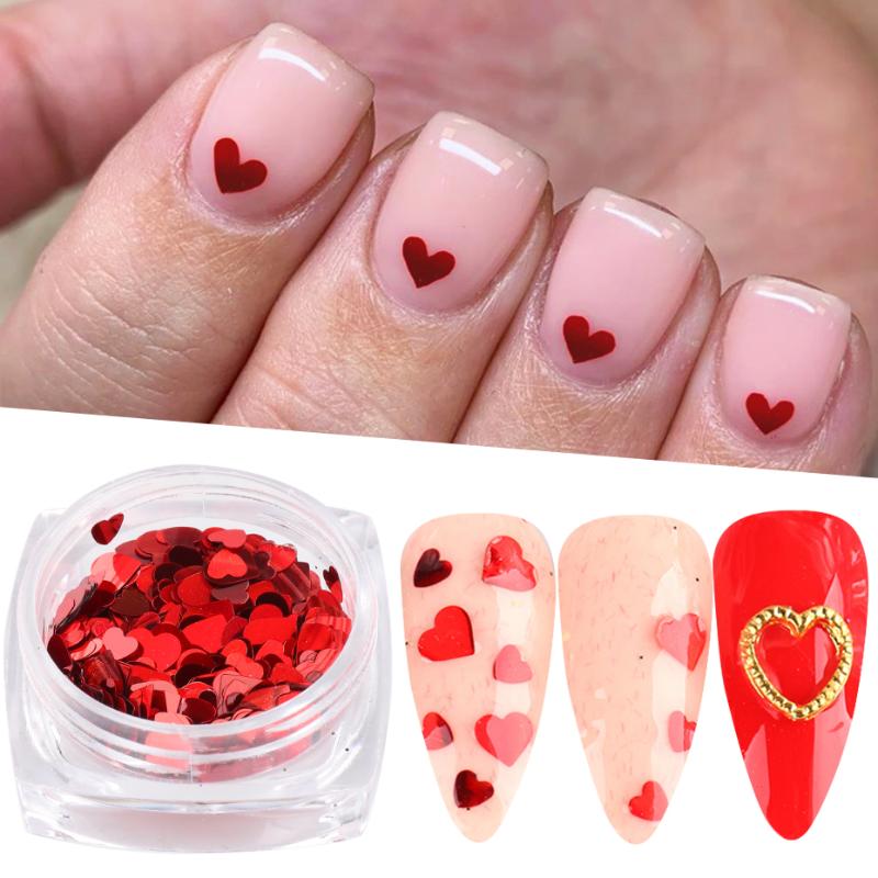 Love Heart Holographic Glitter Nails Sequins Mirror Metallic Paillettes Flake Colorful Heart Decorations Manicure Art JIAX01-18
Love Heart Holographic Glitter Nails Sequins Mirror Metallic Paillettes Flake Colorful Heart Decorations Manicure Art JIAX01-18