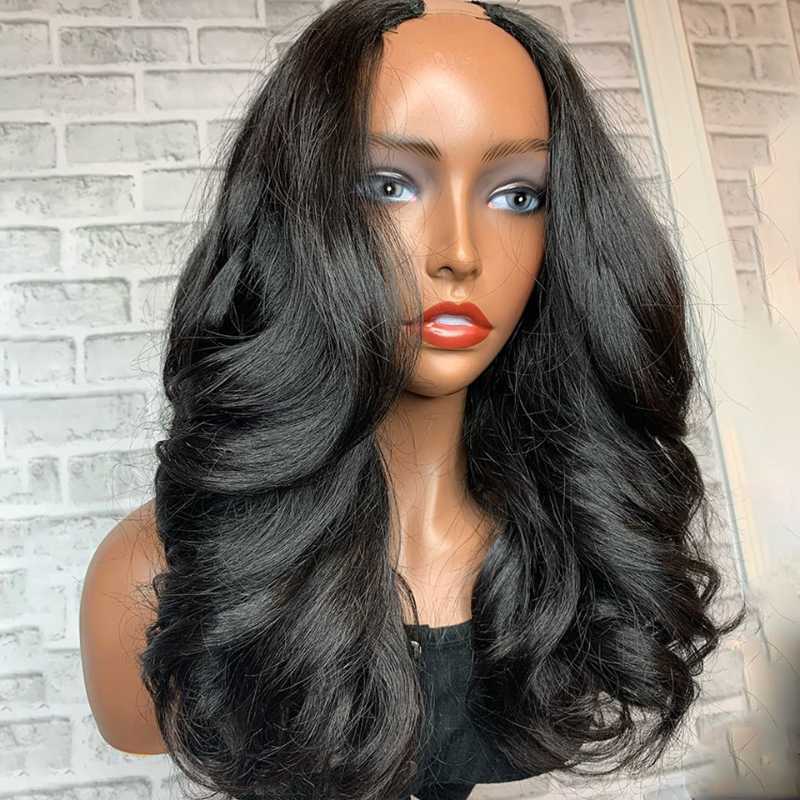 Body Wave U Part Wig Human Hair for Black Women Undetectable 180 Density Middle/right/left Human Hair Wig Brazilian Remy, As pic
Body Wave U Part Wig Human Hair for Black Women Undetectable 180 Density Middle/right/left Human Hair Wig Brazilian Remy, As pic