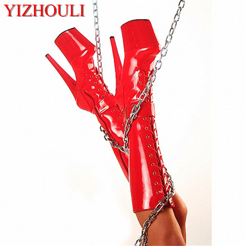 2020 fashion sexy leather ladies 8 inch high heel motorcycle boots for women's spring and shoes 20cm buckle Knee High Boots, White
2020 fashion sexy leather ladies 8 inch high heel motorcycle boots for women's spring and shoes 20cm buckle Knee High Boots, White