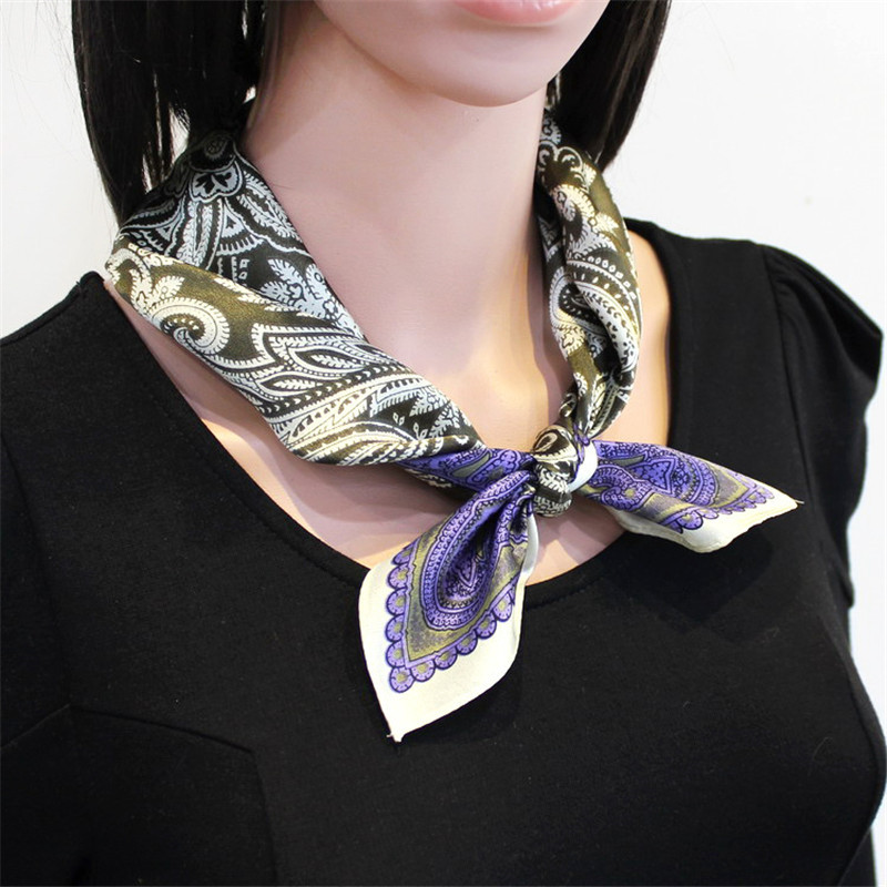 POBING 100% Pure Silk Scarf Women Retro Cashew Print Square Scarves Small Head Handkerchief Wholesale Foulards Hijab Wraps 53CM
POBING 100% Pure Silk Scarf Women Retro Cashew Print Square Scarves Small Head Handkerchief Wholesale Foulards Hijab Wraps 53CM