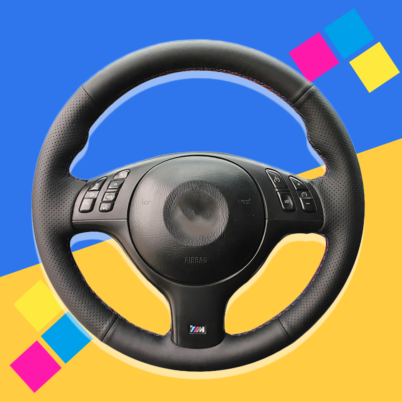 Auto Braid On The Steering Wheel Cover for M Sport E46 330i 330Ci E39 540i 525i 530i M3 E46 Car Covers Interior Car-styling
Auto Braid On The Steering Wheel Cover for M Sport E46 330i 330Ci E39 540i 525i 530i M3 E46 Car Covers Interior Car-styling