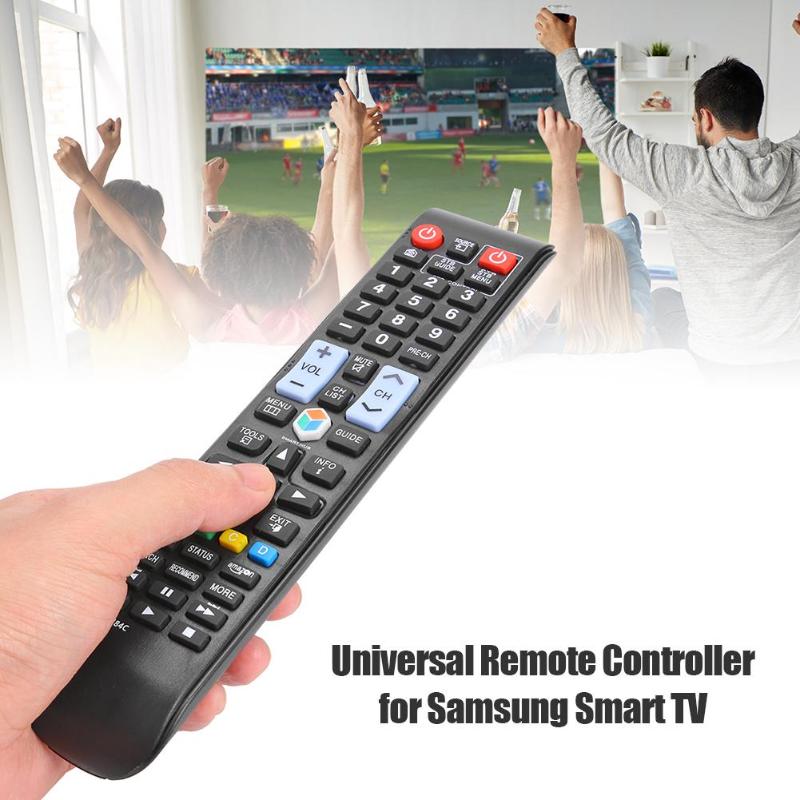 ABS Universal Smart TV Replacement Remote Controller Black for 59-00784C 59-00784B BN59-01179A BN59-01179B
ABS Universal Smart TV Replacement Remote Controller Black for 59-00784C 59-00784B BN59-01179A BN59-01179B
