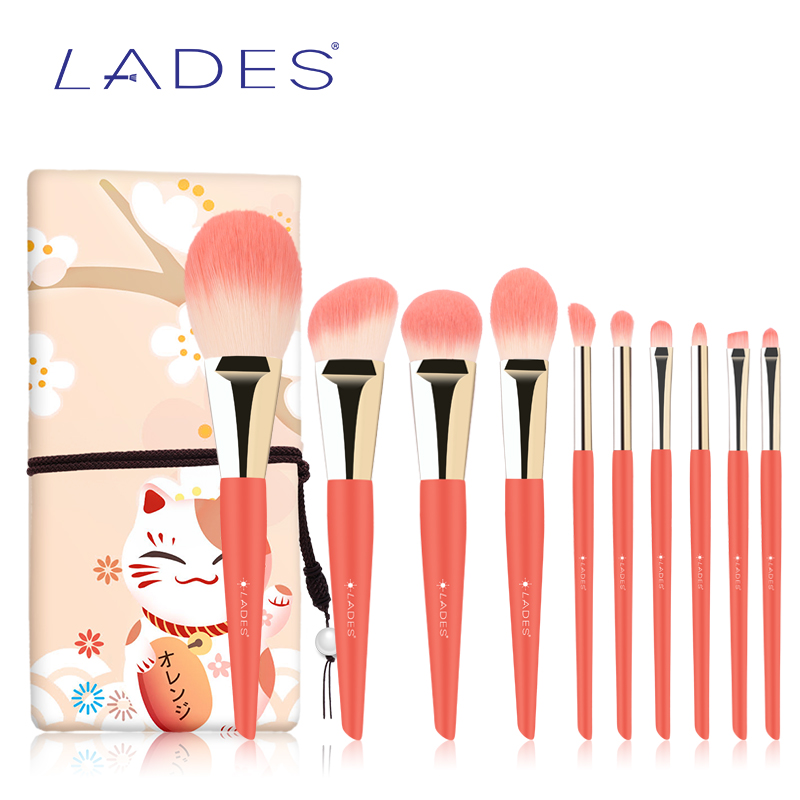 LADES Makeup Brushes Set Powder Eyeshadow Make Up Brush Foundation Blending Blusher Women Beauty Cosmetics Tool With Pouch
LADES Makeup Brushes Set Powder Eyeshadow Make Up Brush Foundation Blending Blusher Women Beauty Cosmetics Tool With Pouch