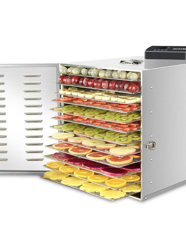 110/220V Large Household Fruit Dehydrator Machine Dryer High Capacity 12 Layers Dried Frame Low Noise Drying Machine
110/220V Large Household Fruit Dehydrator Machine Dryer High Capacity 12 Layers Dried Frame Low Noise Drying Machine