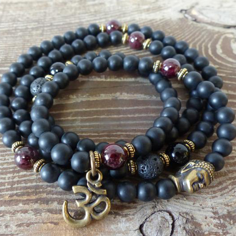 Men's Beaded Meditation Bracelets Black Matte Onyx Wrap Mala Bracelet 108 Prayer Beads Yoga Bracelet Buddha Jewelry Men
Men's Beaded Meditation Bracelets Black Matte Onyx Wrap Mala Bracelet 108 Prayer Beads Yoga Bracelet Buddha Jewelry Men