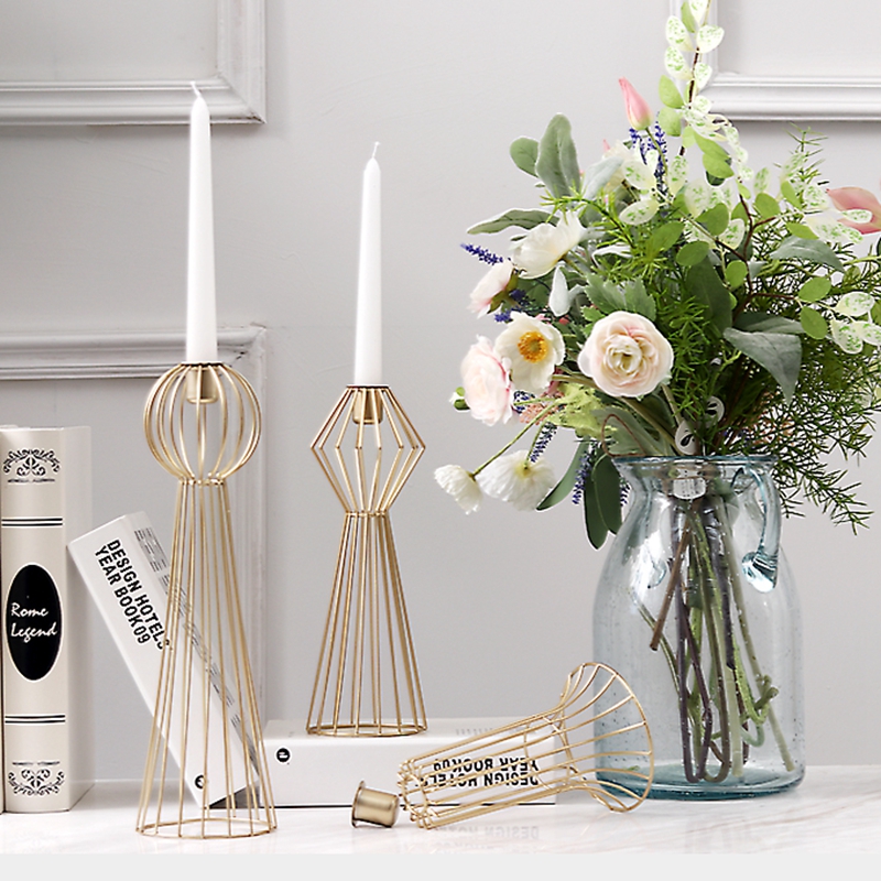 Nordic Geometric Iron Gold Candle Stand Simple Table Decoration Romantic Modern Candlestick Table Centerpieces for Wedding L
Nordic Geometric Iron Gold Candle Stand Simple Table Decoration Romantic Modern Candlestick Table Centerpieces for Wedding L