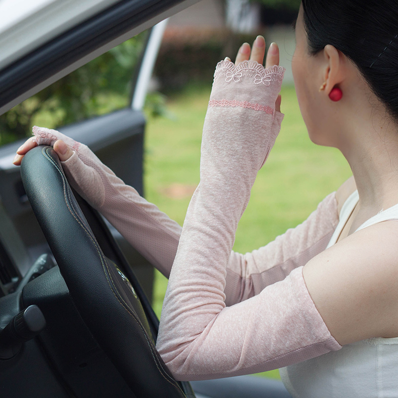 Summer Fingerless Gloves Female Long Sun Protection Arm Sleeve Knitted Cotton Gloves Thin Non-Slip Woman Driving FS33
Summer Fingerless Gloves Female Long Sun Protection Arm Sleeve Knitted Cotton Gloves Thin Non-Slip Woman Driving FS33