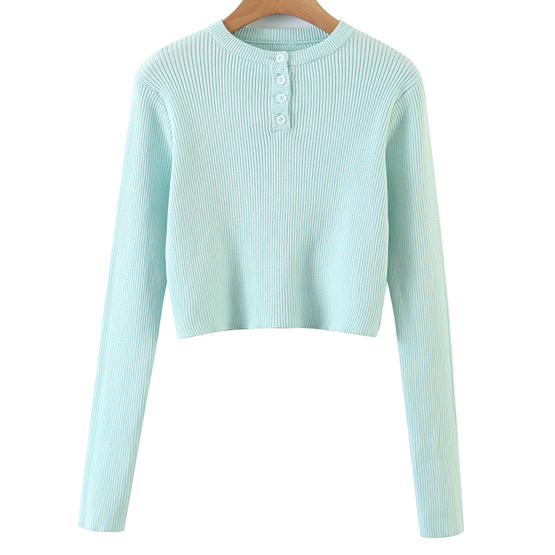 Katara O Neck Green Pullover Sweaters Women Fashion Buttons Short Sweater Women Elegant Long Sleeve Sweaters Female Ladies HT, Xqbsw2530
Katara O Neck Green Pullover Sweaters Women Fashion Buttons Short Sweater Women Elegant Long Sleeve Sweaters Female Ladies HT, Xqbsw2530