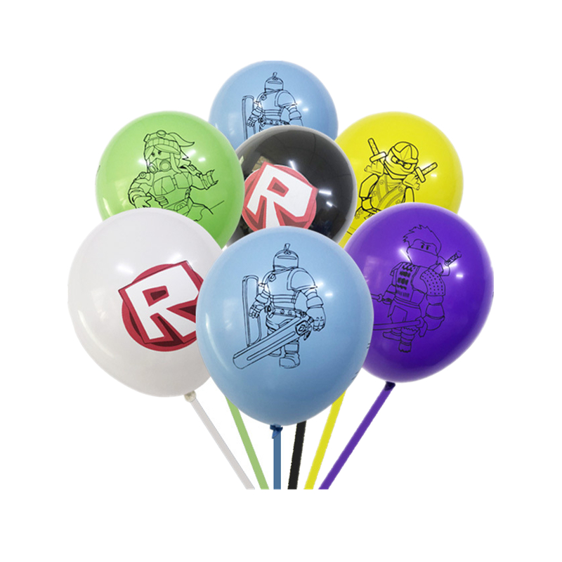 Party Decoration 10pcs/lot Roblo Game Balloons Colorful Mix Balloon Baby Shower Birthday Decorations Kids Toys Globos
Party Decoration 10pcs/lot Roblo Game Balloons Colorful Mix Balloon Baby Shower Birthday Decorations Kids Toys Globos