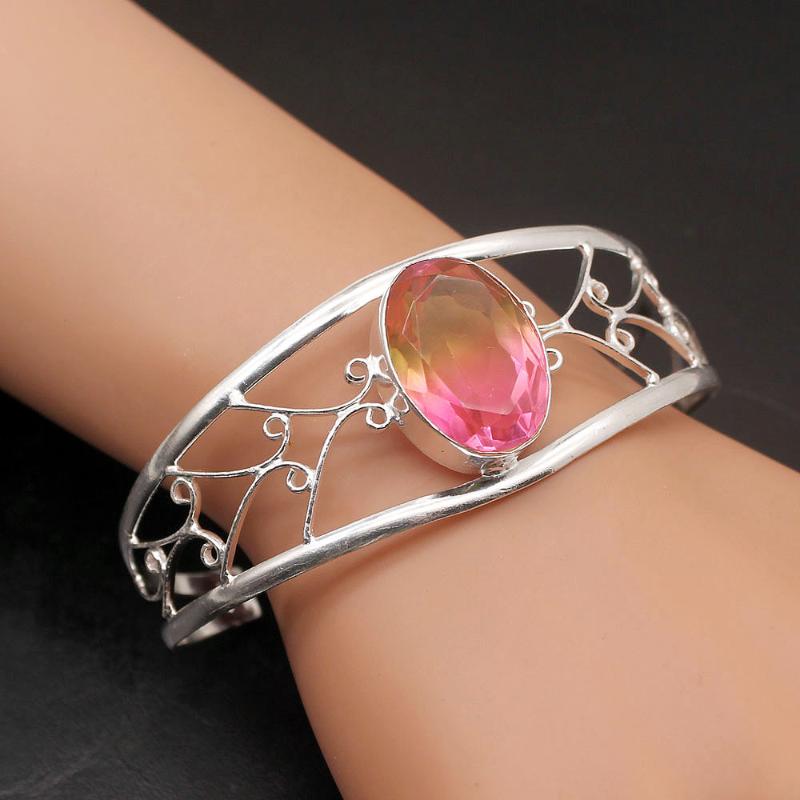Hermosa Fantasy Hermosa Double ColorTopaz Adjustable Bracelet 7 Inch Free Shipping BC7
Hermosa Fantasy Hermosa Double ColorTopaz Adjustable Bracelet 7 Inch Free Shipping BC7