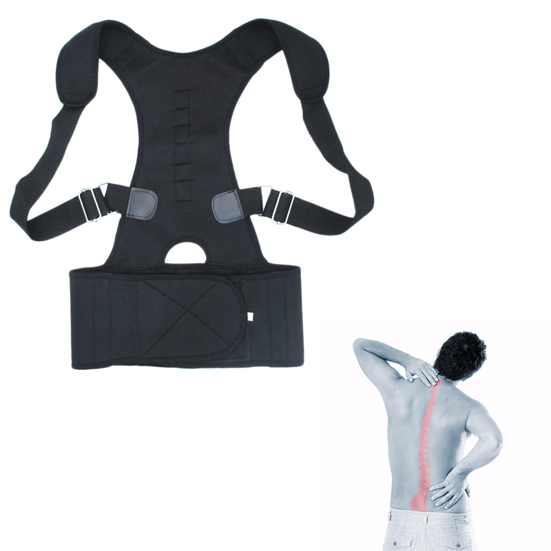 Back Support Posture Corrector Fully Adjustable Bracket Improve And Provide Lumbar Relieve Lower Ba, Black
Back Support Posture Corrector Fully Adjustable Bracket Improve And Provide Lumbar Relieve Lower Ba, Black