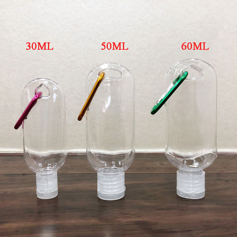 30ML/50ML/60ML Empty Hand Sanitizer Bottle with Hook Keychain Carriers Travel Disinfectant Soap Liquid Reusable Portable Bottles Container
30ML/50ML/60ML Empty Hand Sanitizer Bottle with Hook Keychain Carriers Travel Disinfectant Soap Liquid Reusable Portable Bottles Container
